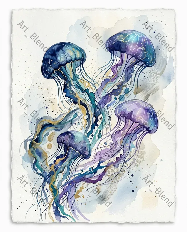 Abstract Ink Flows