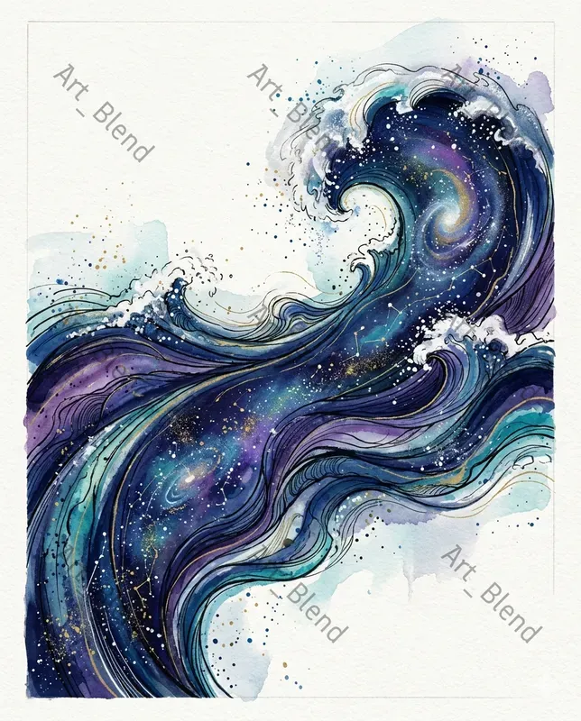 Abstract Ink Flows