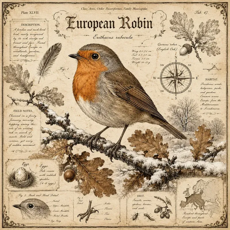 Vintage Ornithology Poster Packs