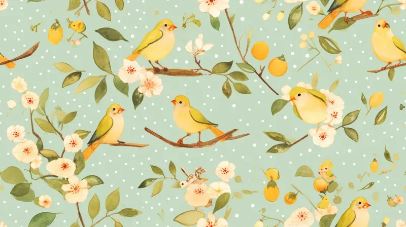 Mint Polka Watercolor Animal Tiles