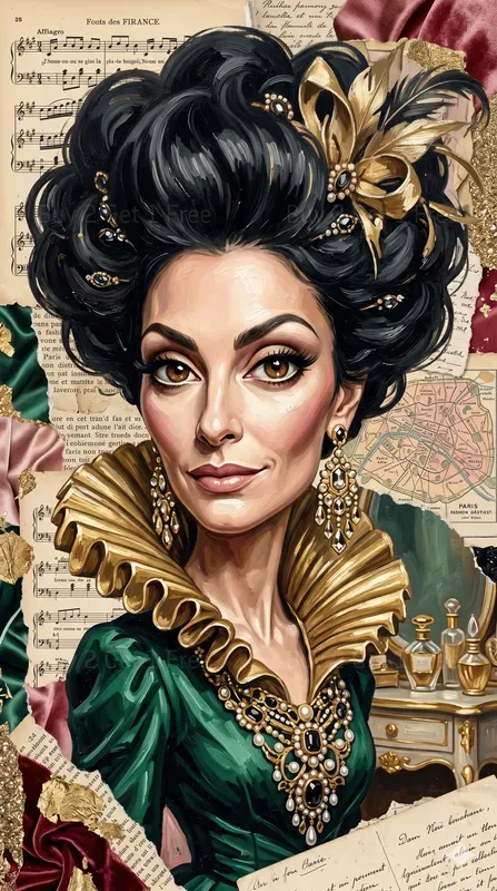 Celebritystyle Caricature Portraits