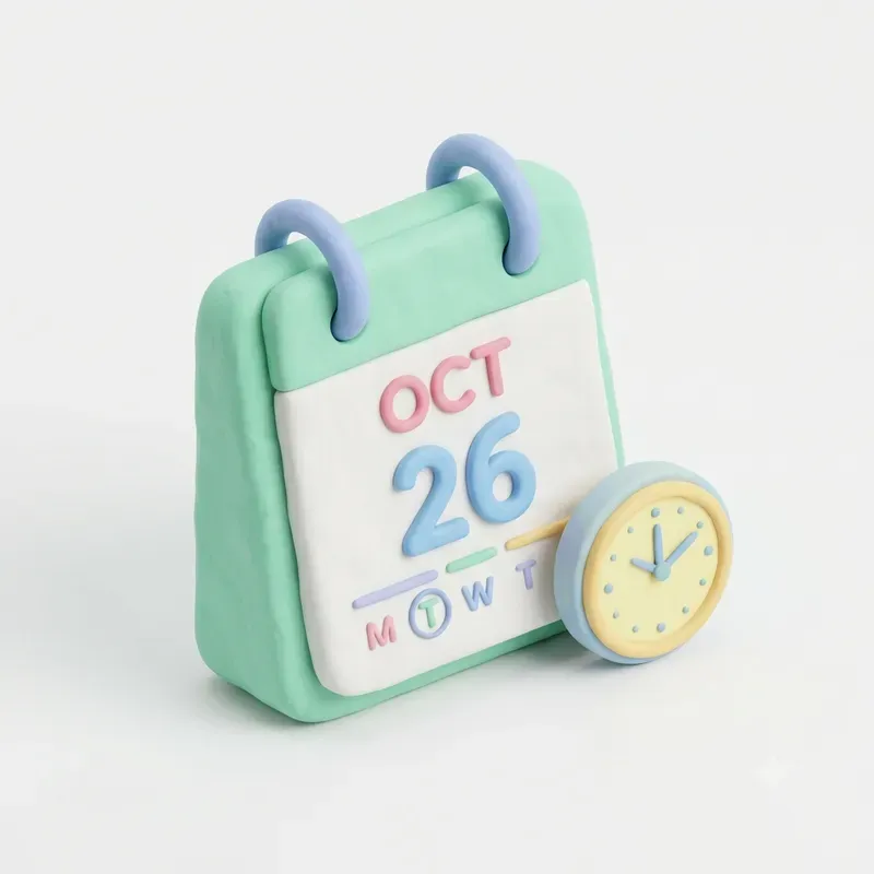 3d Cute Claymation App Web Icons