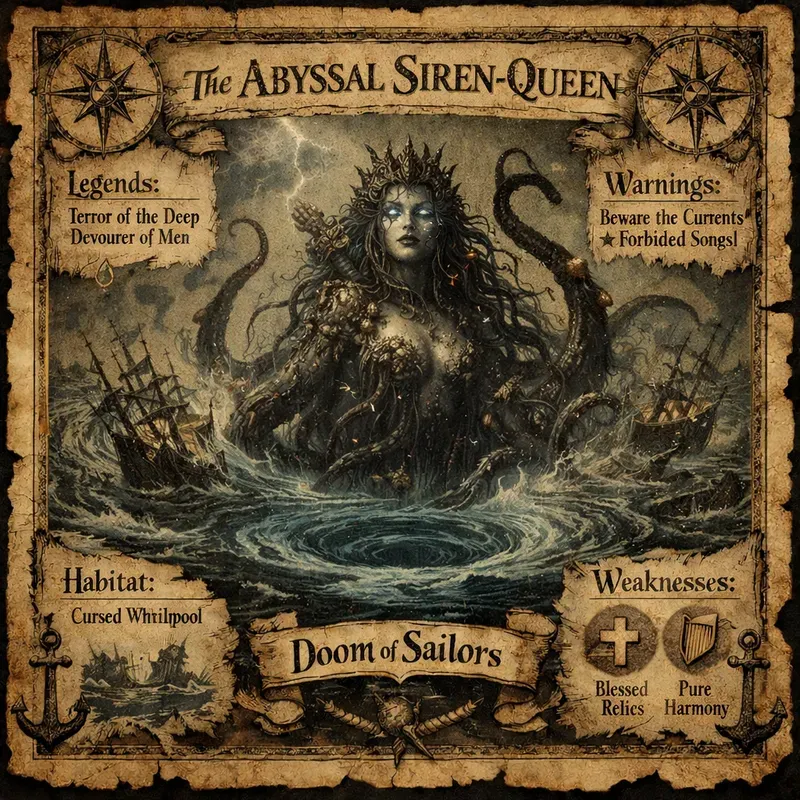 Ancient Sea Horror Bestiary Posters