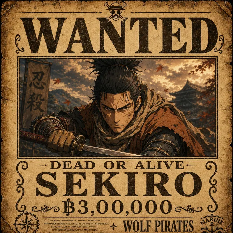 One Piece Bounty Posters