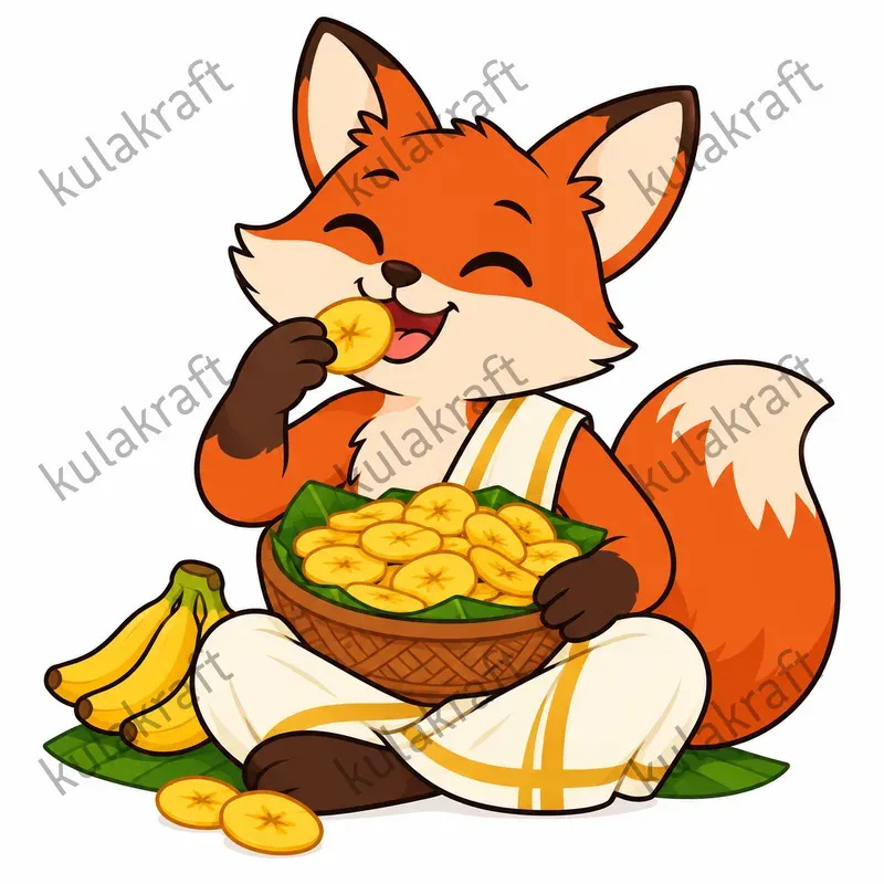 Onam Feast Forest Animals Cliparts