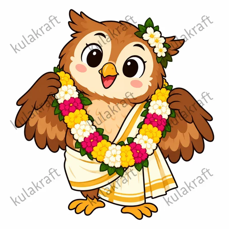 Onam Feast Forest Animals Cliparts
