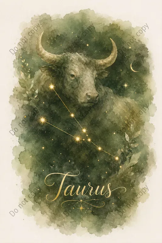 Watercolor Zodiac Constellation Prints
