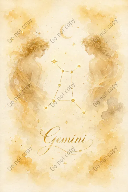 Watercolor Zodiac Constellation Prints