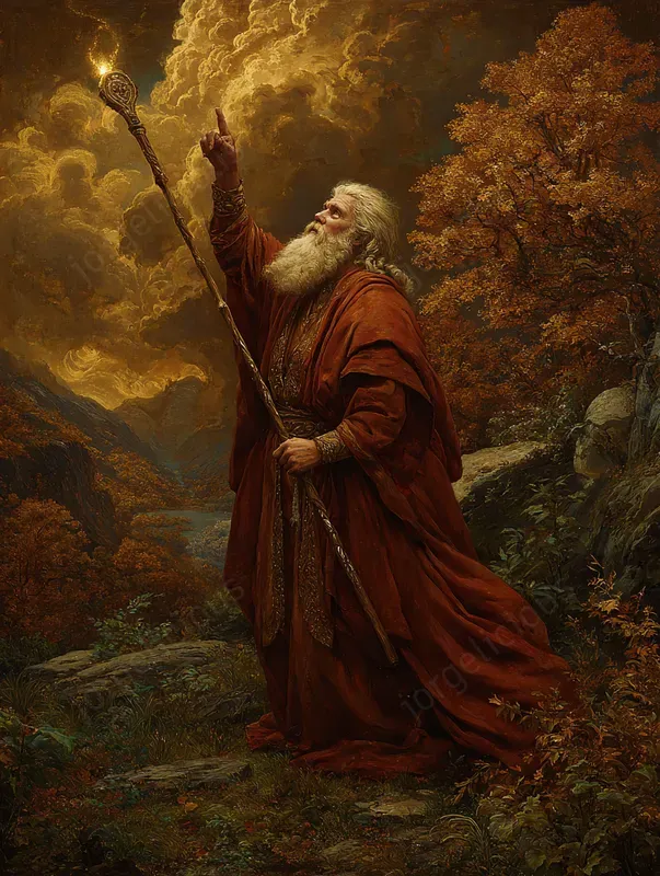 Epic Fantasy Oil Painting Landscapes