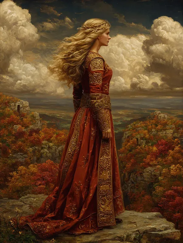 Epic Fantasy Oil Painting Landscapes