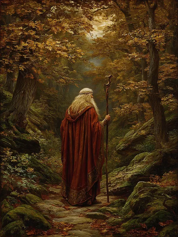 Epic Fantasy Oil Painting Landscapes