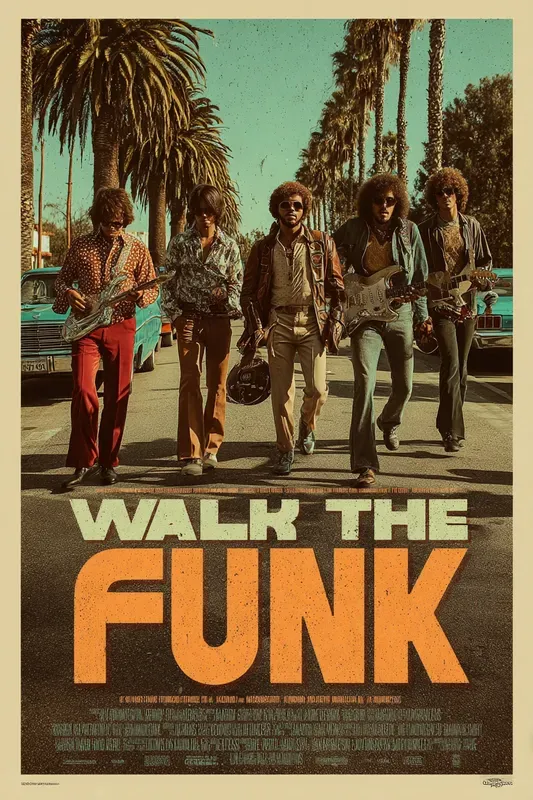 Retro Posters 70s Funk Inspired
