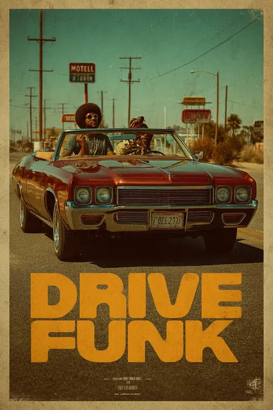 Retro Posters 70s Funk Inspired