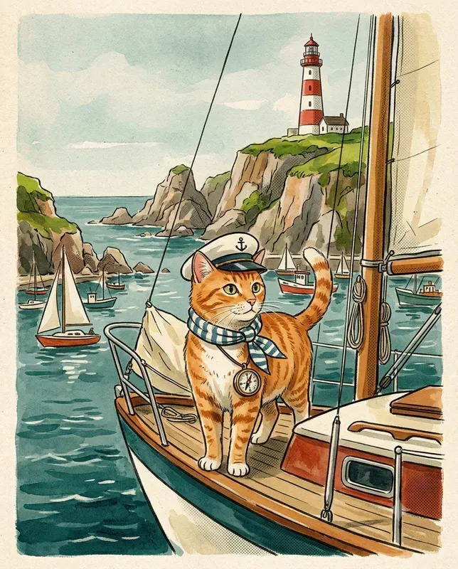 Vintage Pet Adventure Illustrators