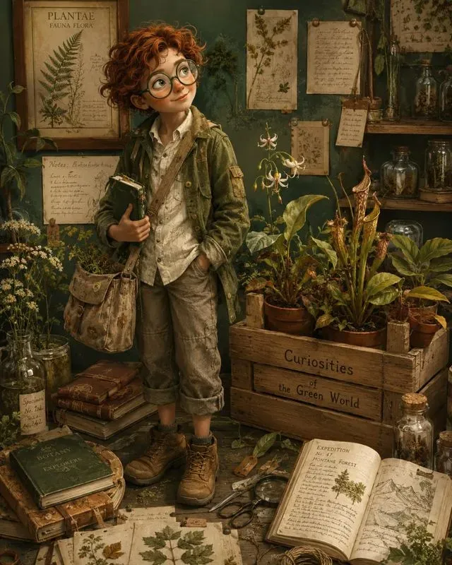Quirky Vintage Wanderer Portraits