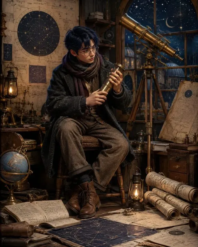 Quirky Vintage Wanderer Portraits