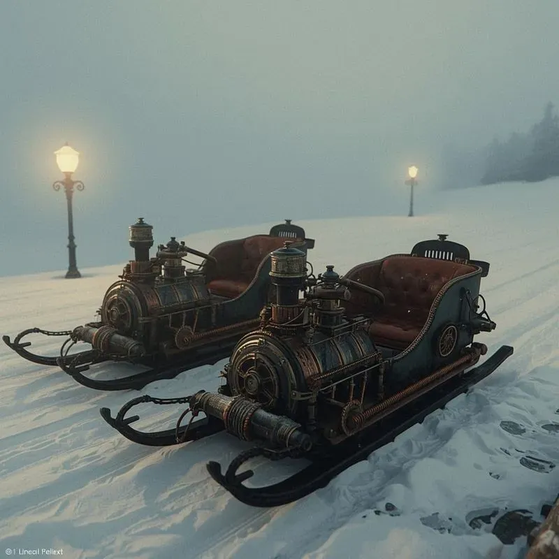 Winter Sleds Collections Lucid Realism