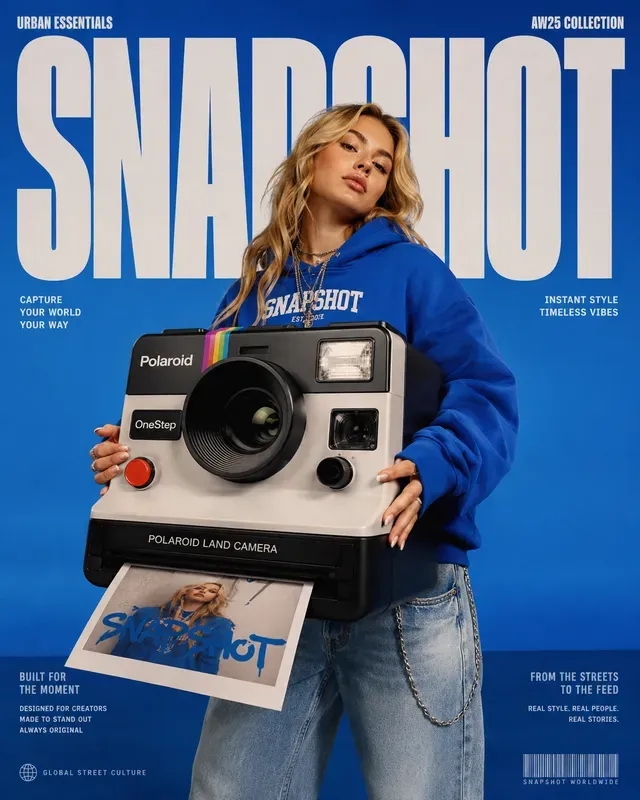 Streetwear Oversized Prop Portraits