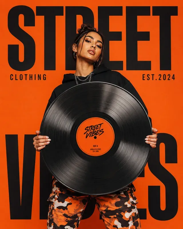 Streetwear Oversized Prop Portraits