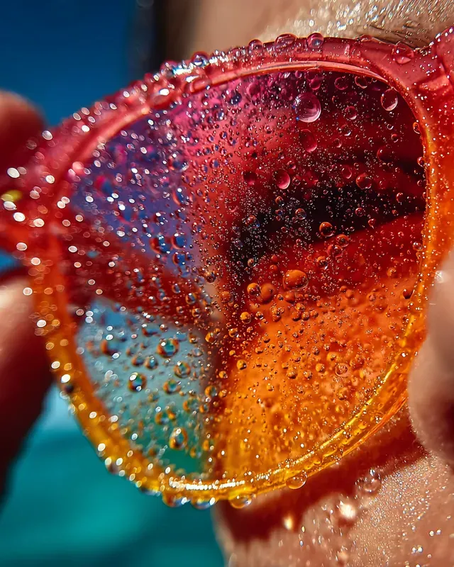 Summer Melt Pop Macro Art