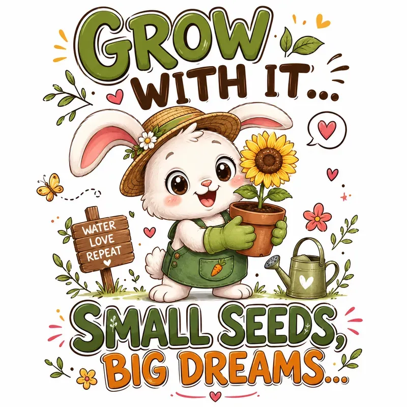 Cute Character Quote Designs