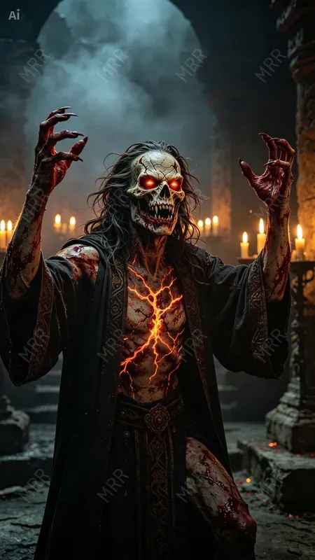 Shocking And Cinematic Horror Portraits