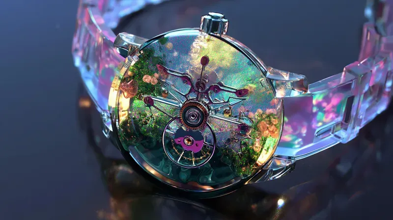 Luxury Iridescent Opal Watches
