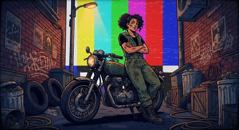 Retro Urban Comic Game Style