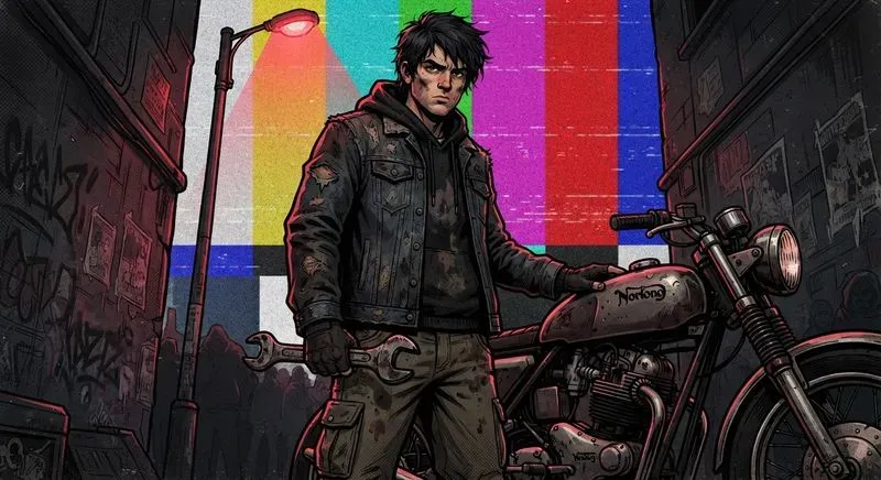 Retro Urban Comic Game Style