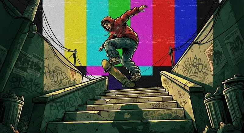 Retro Urban Comic Game Style