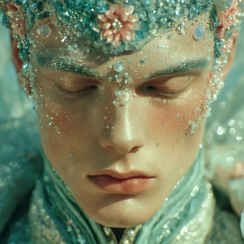 Jeweled Frost Fantasy Art