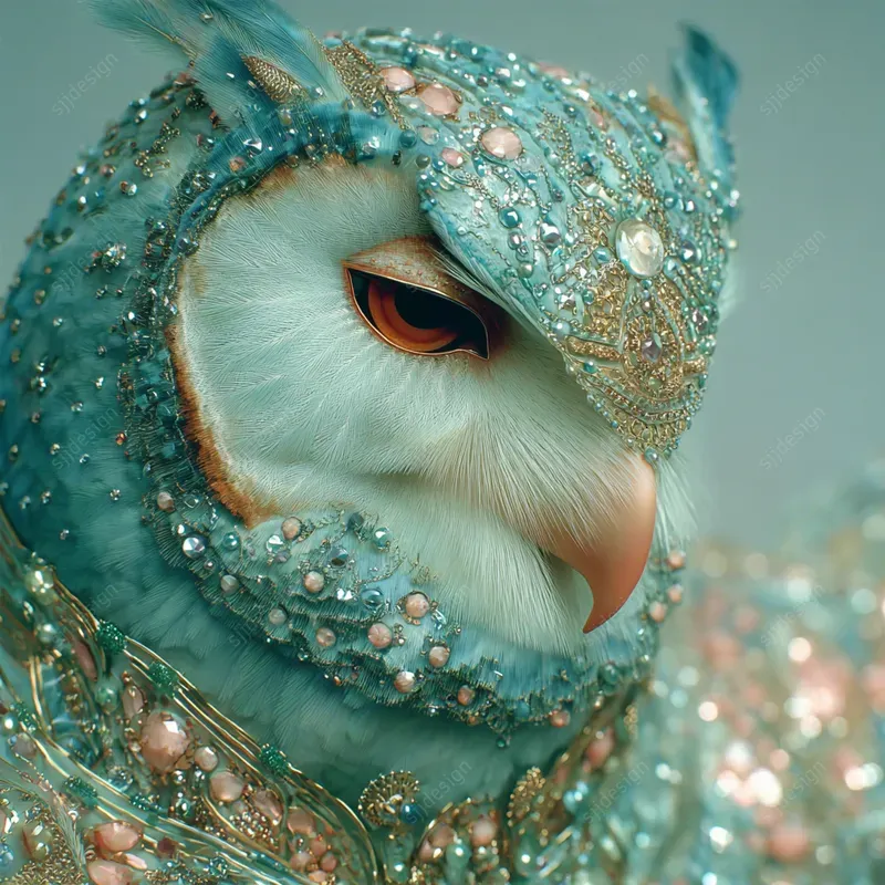 Jeweled Frost Fantasy Art