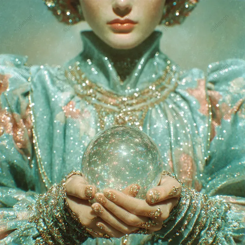 Jeweled Frost Fantasy Art