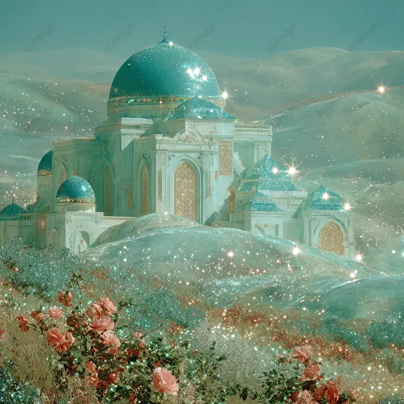 Jeweled Frost Fantasy Art