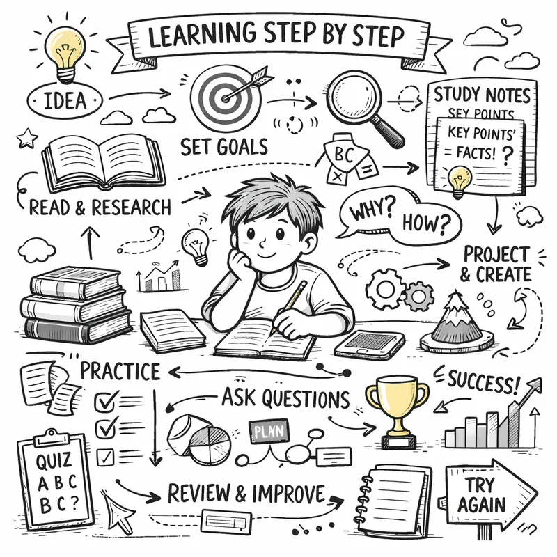 Visual Learning Infographic Sets
