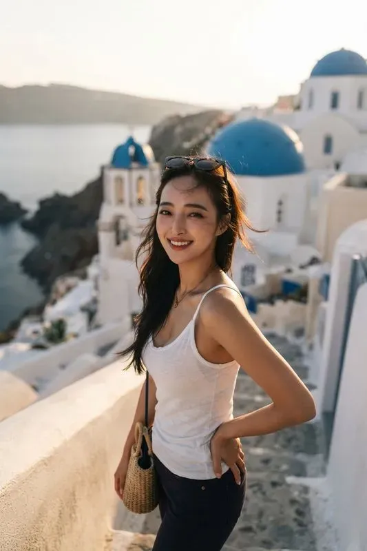 Selfies To Travel Checkin Scenes