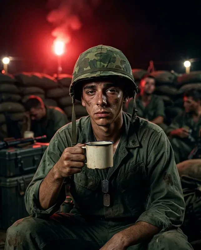 Vietnam Us Soldiers Exact 8in1