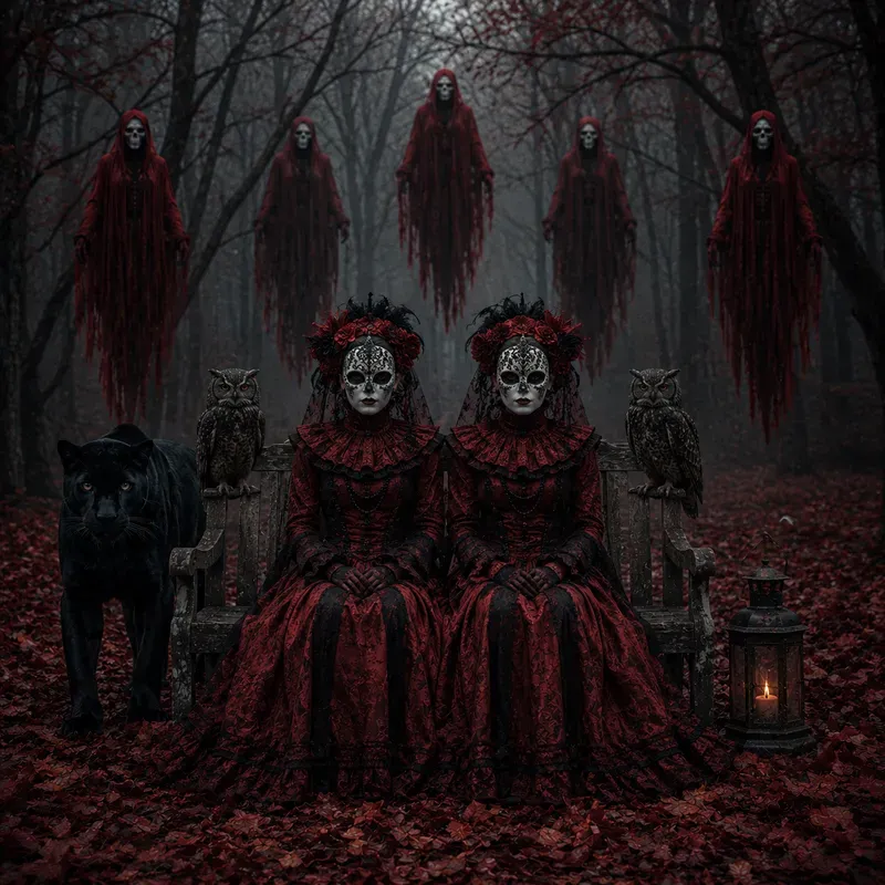 Creepy Forest Gatherings