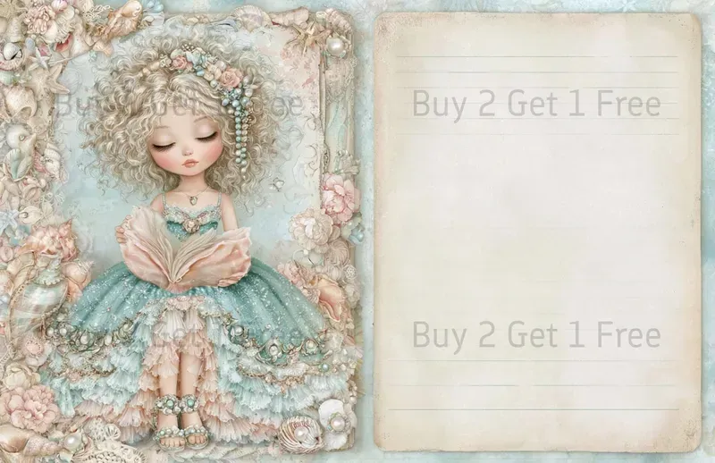 The Sea Oracles Girl Double Pages