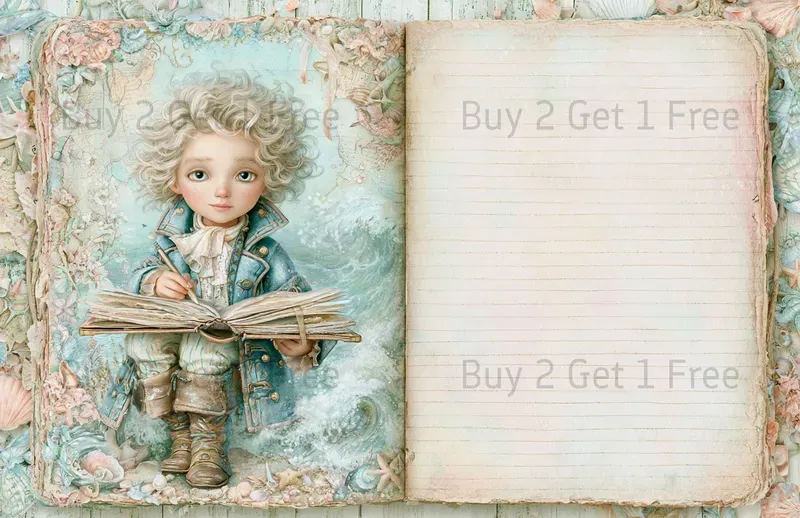 The Sea Oracles Girl Double Pages