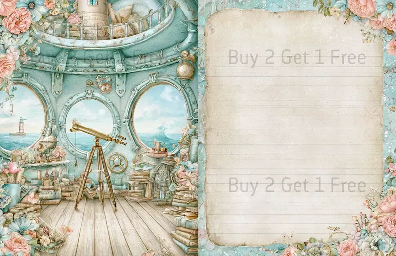 The Sea Oracles Girl Double Pages