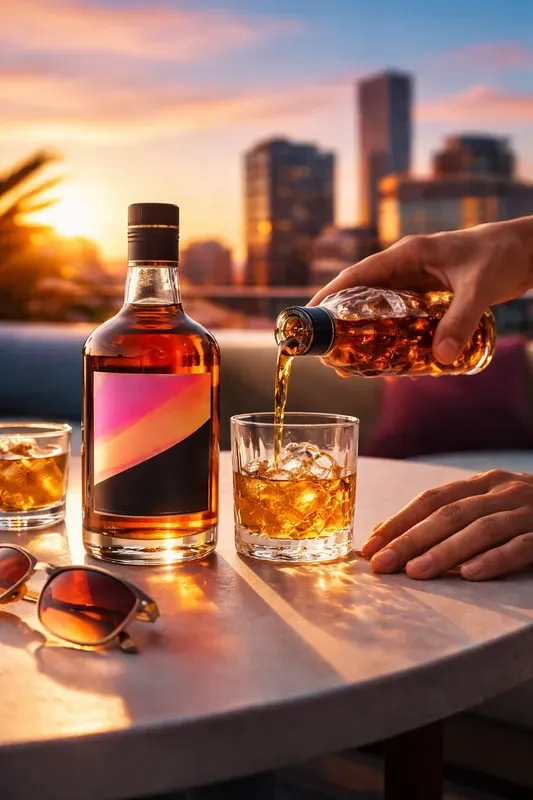 Luxury Lifestyle Brand Ad Scenes