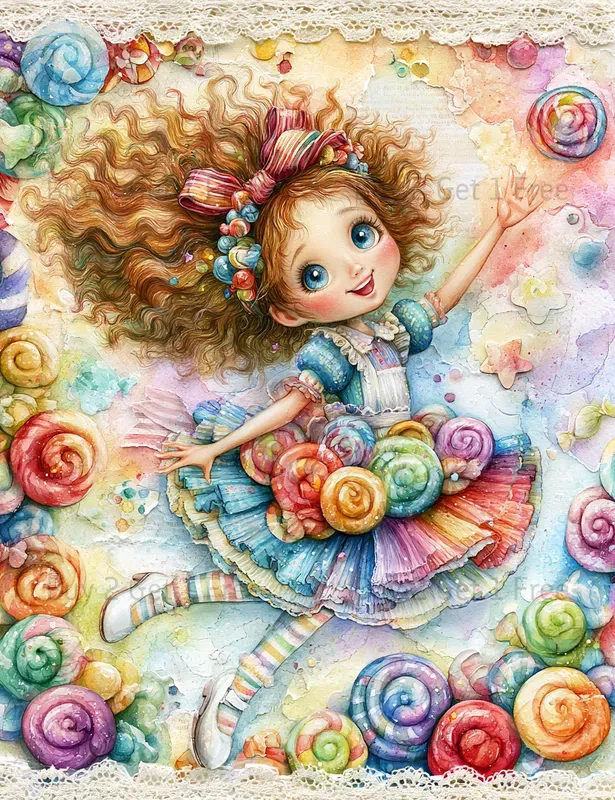 Alice In Candy Wonderland Junk Journals