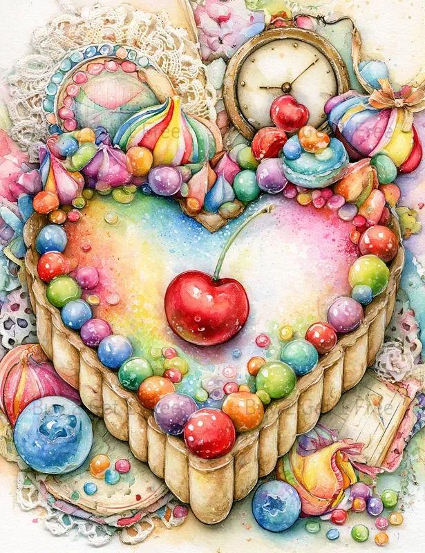 Alice In Candy Wonderland Junk Journals