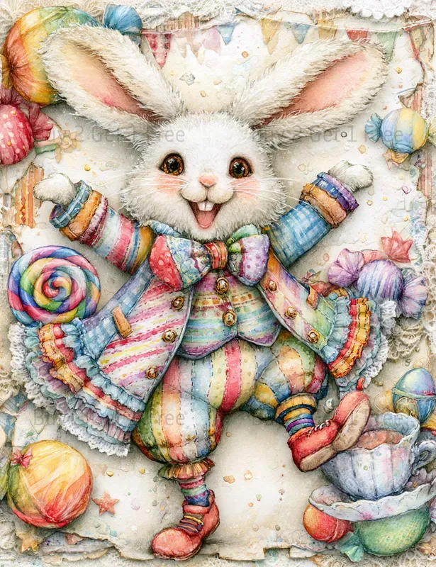 Alice In Candy Wonderland Junk Journals