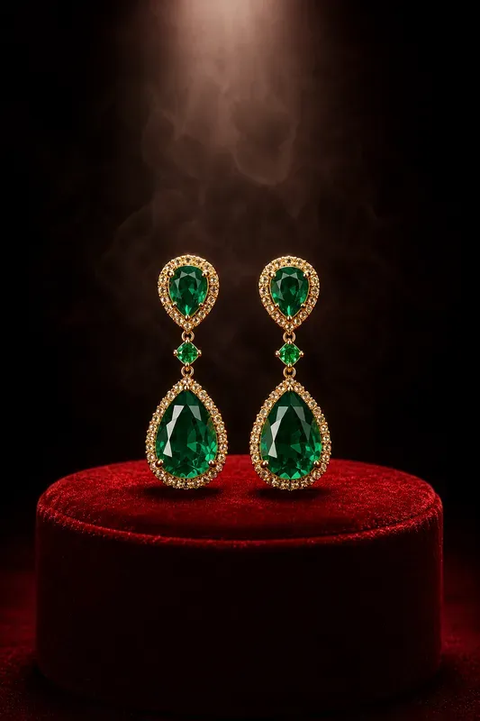 Luxury Fashion Jewelry Velvet Pedestals