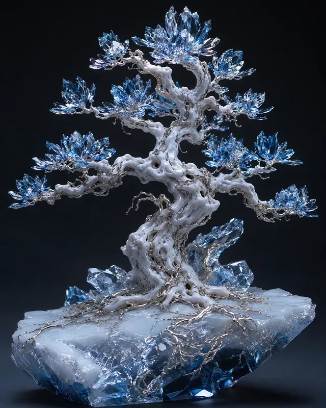 Alien Bonsai Fantasy Art