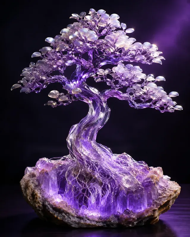 Alien Bonsai Fantasy Art