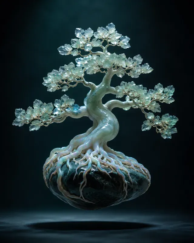 Alien Bonsai Fantasy Art