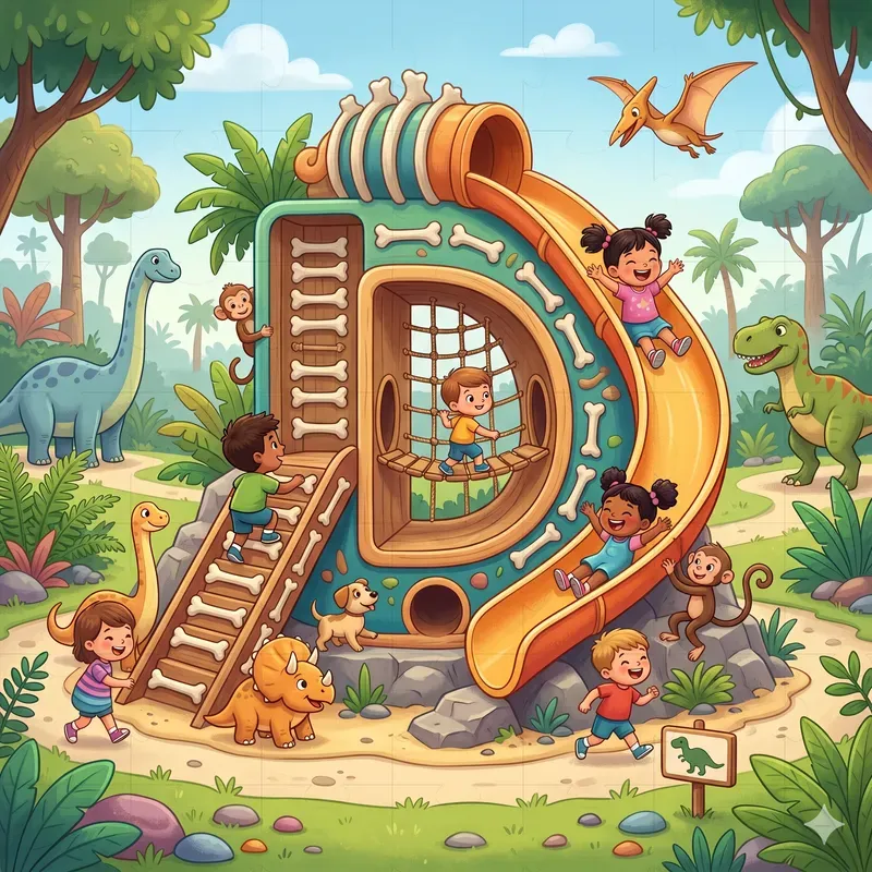 Kids 3D Alphabet Playgrounds